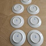 Lot de 7 assiettes à dessert / pain/ mignardises Raynaud Limoges