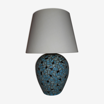 Lampe art déco mosaique isidore odorico