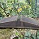 Antique brass fireplace screen