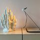 Vico Magistreti table lamp Slalom Design 1980 by Oluce Made in Italy