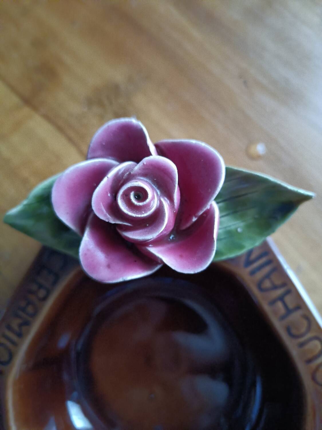 Mahieu Bouchain Ceramic Advertising Ashtray