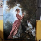 Tableau d'après Fragonard
