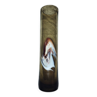 Vase rouleau. Mick& Bob le Bleis.