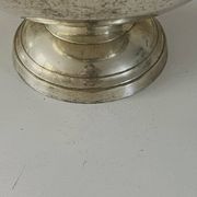 Champagne bucket Silver Plated vasque on Pedestal,