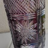 Bohemian crystal vase