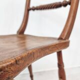 4 chaises anglaises fin XIXème siècle