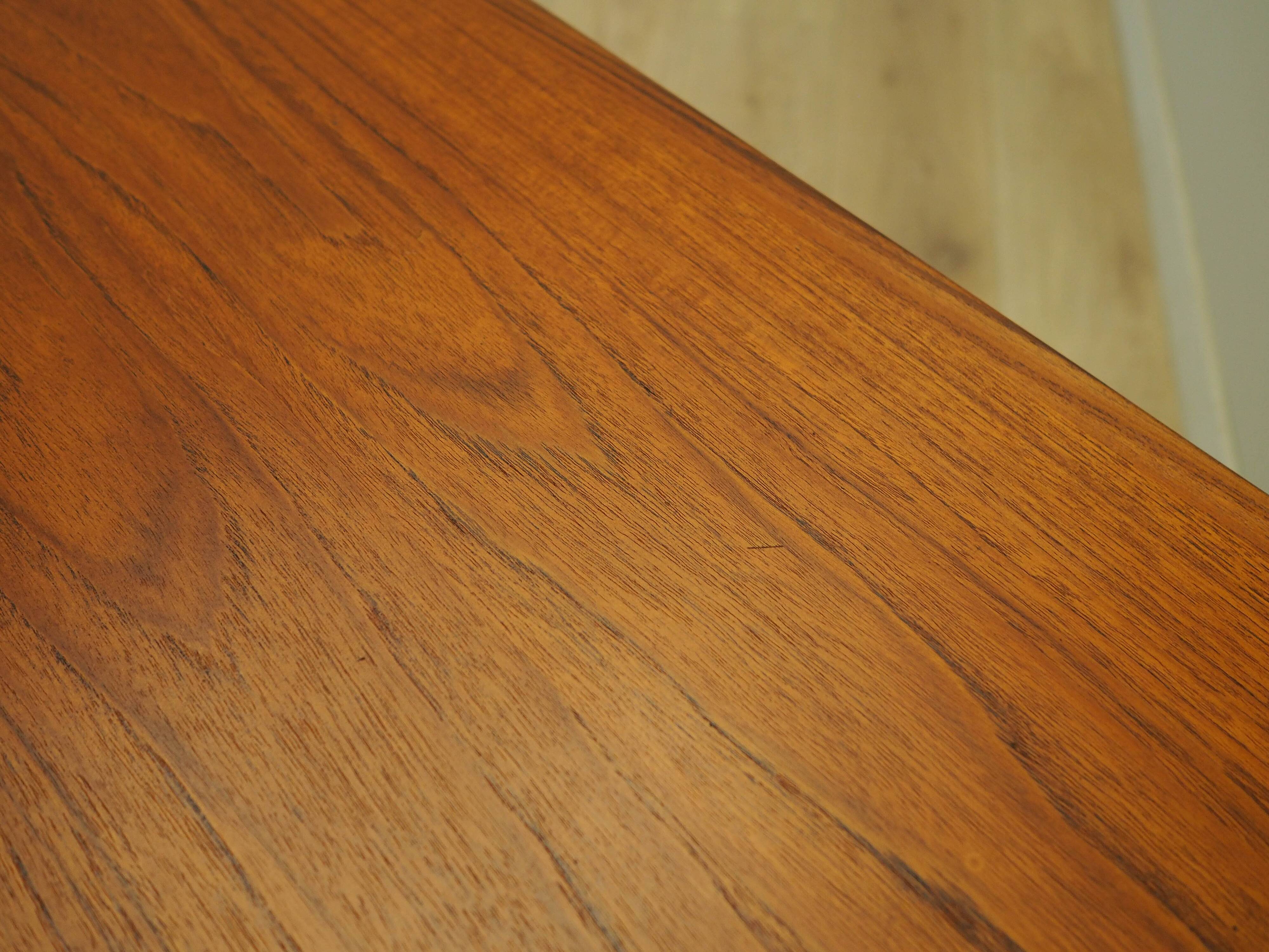 Teak table, Danish design, 1970s, manufactured in Denmark