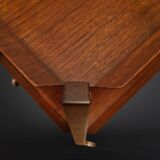 Chariot de service vintage PT10 en contreplaqué par Cees Brakeman pour Patoe, Pays-Bas 1950