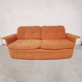 Orange living room set, 1970