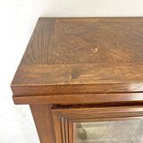 1950s vintage display cabinet