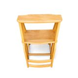 2 x library ladder chair 1950s