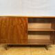 Mid Century Retro Teak & Glass Bookcase by Herbert E. Gibbs Circa 1960