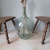 Duo wooden tripod stools