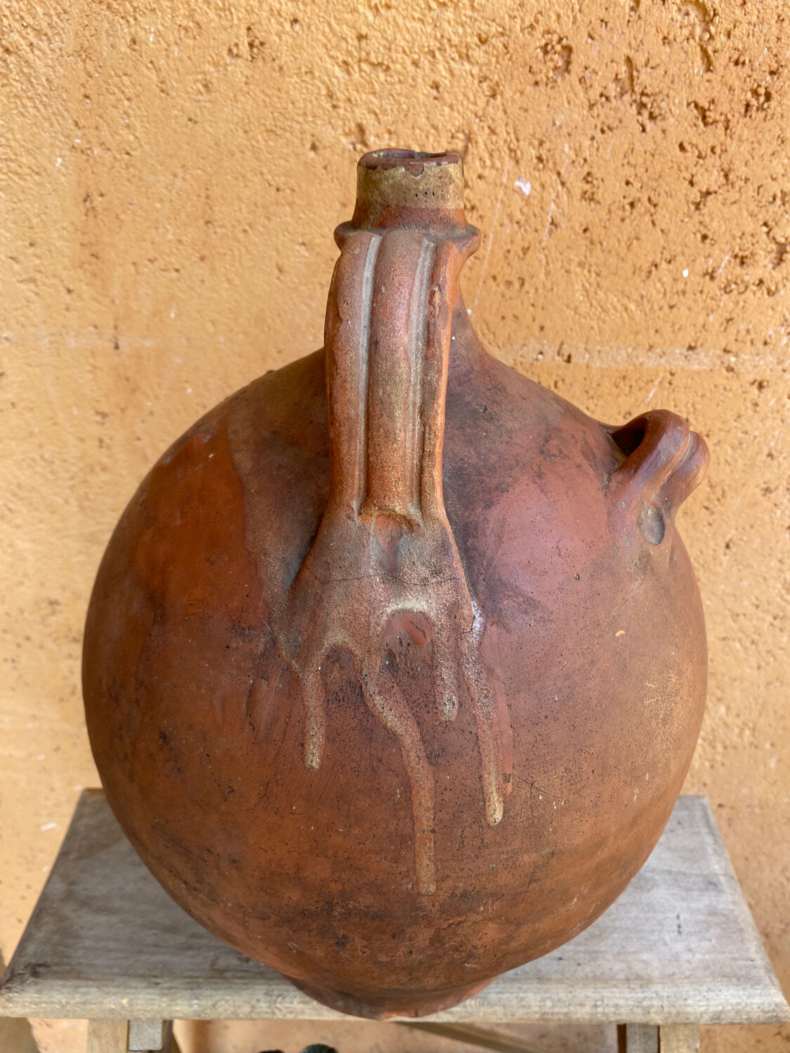 Glazed stoneware carboy