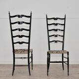 Italian Model Chiavari Dining Chairs, 1960s