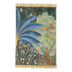 Painted canvas depicting monkeys on a fruit tree. Contemporary.