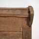 Ancient primitive wooden chest – Transylvania, around 1850