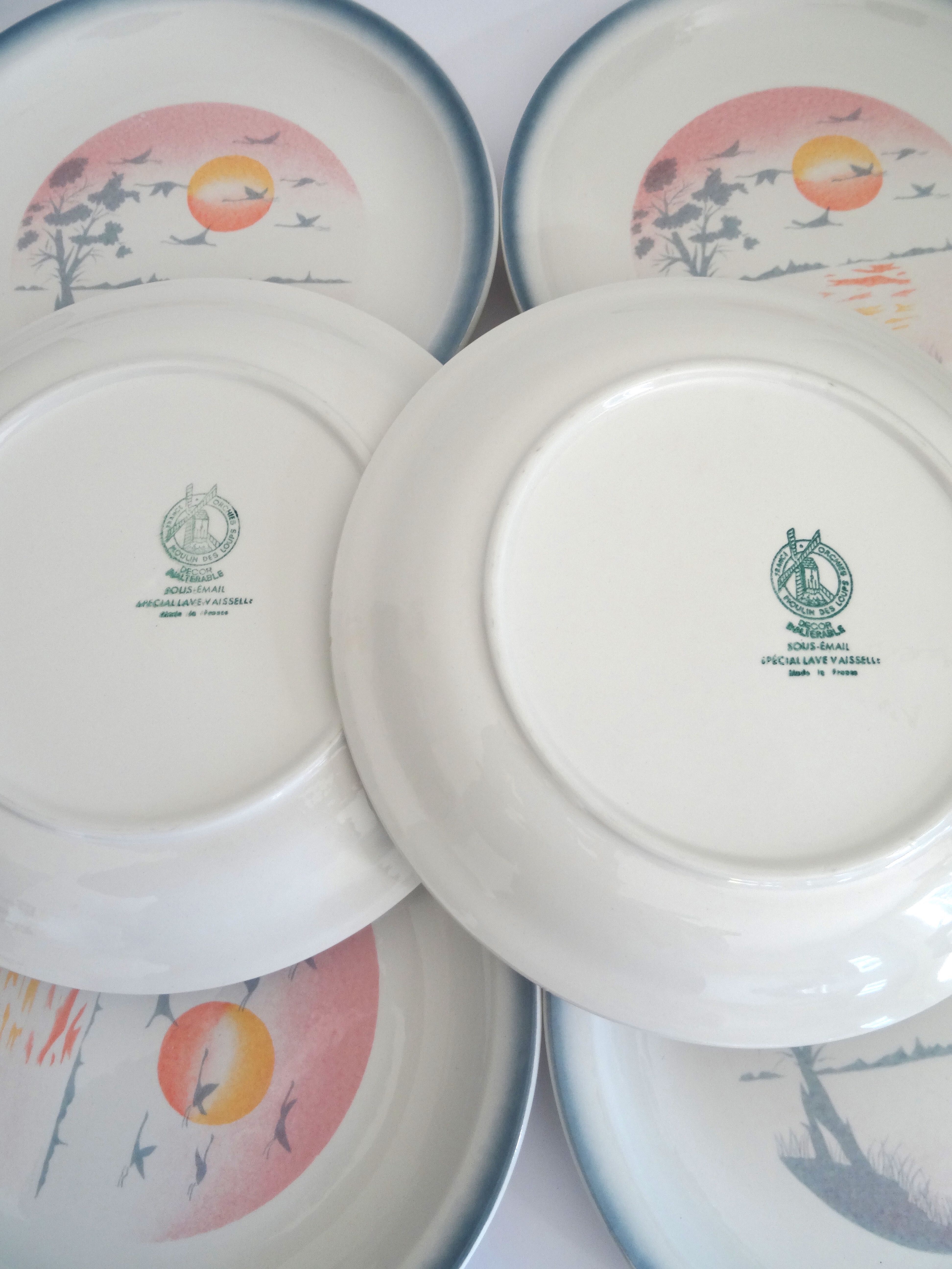 Flat plates Moulin des Loups