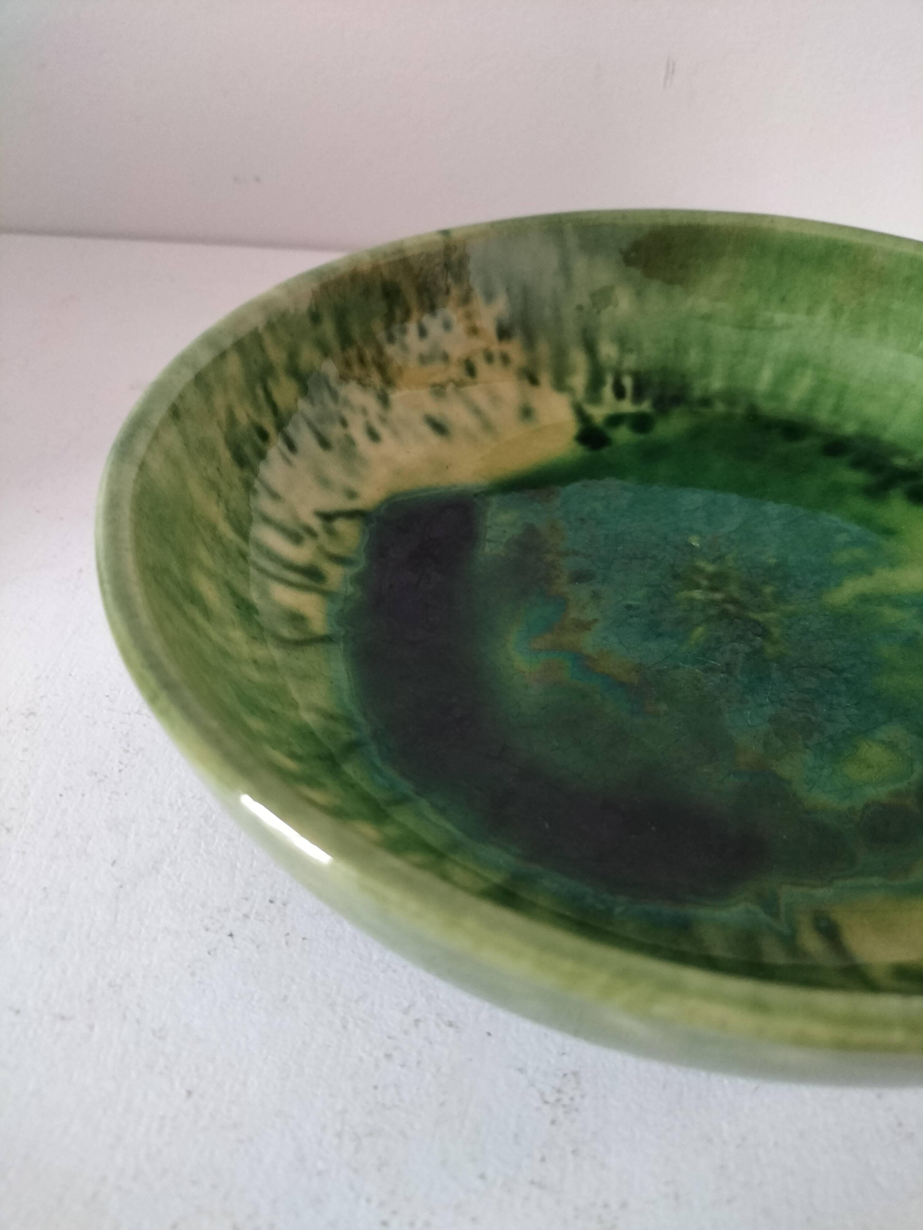 Vallauris bowl signed A. Martin