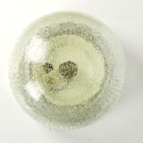 1970s modern large chrome plafond, Hillebrand, Germany