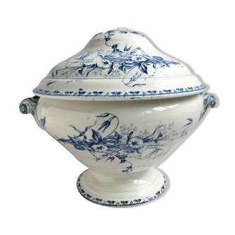 Soupière carmen in earthenware of sarreguemines