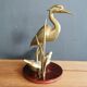 Brass heron