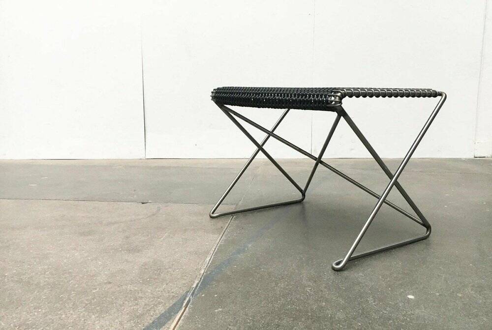 Vintage Stool by Till Behrens for Schlubach