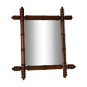 Bamboo imitation mirror 49x43cm