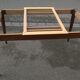 Scandinavian extendable teak table