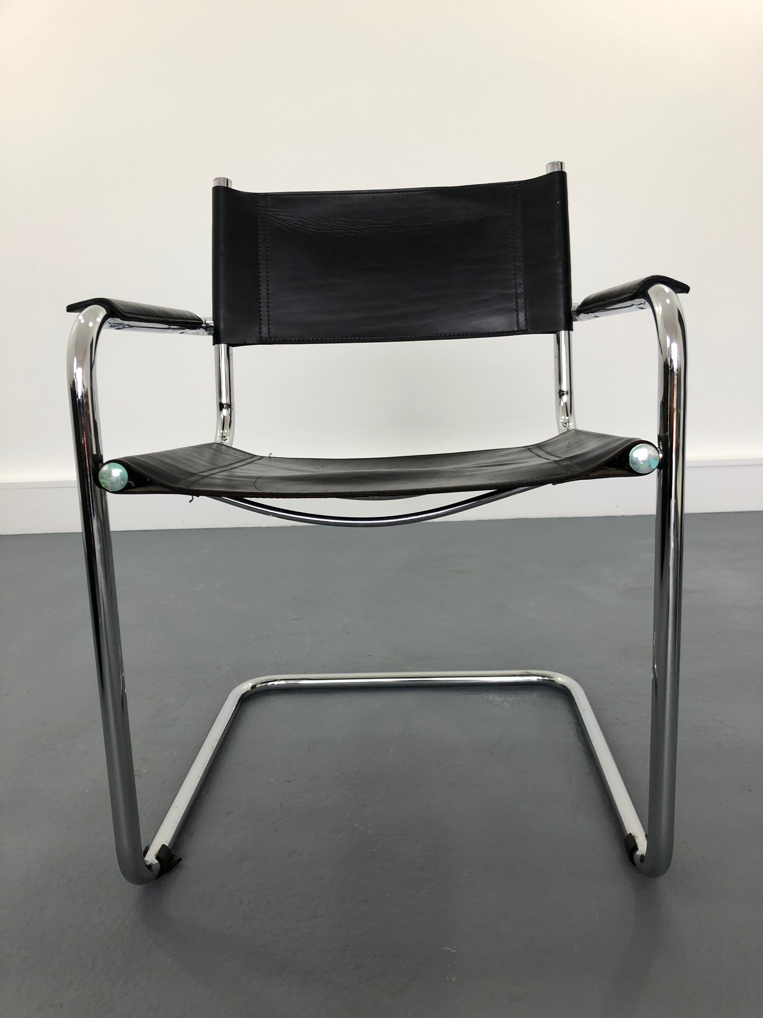 Italy chrome chair, 1970s