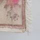 Vintage Turkish handmade rug 139x214 cm