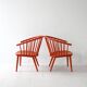 Paire de chaises « Eker » par Illis Lundgren