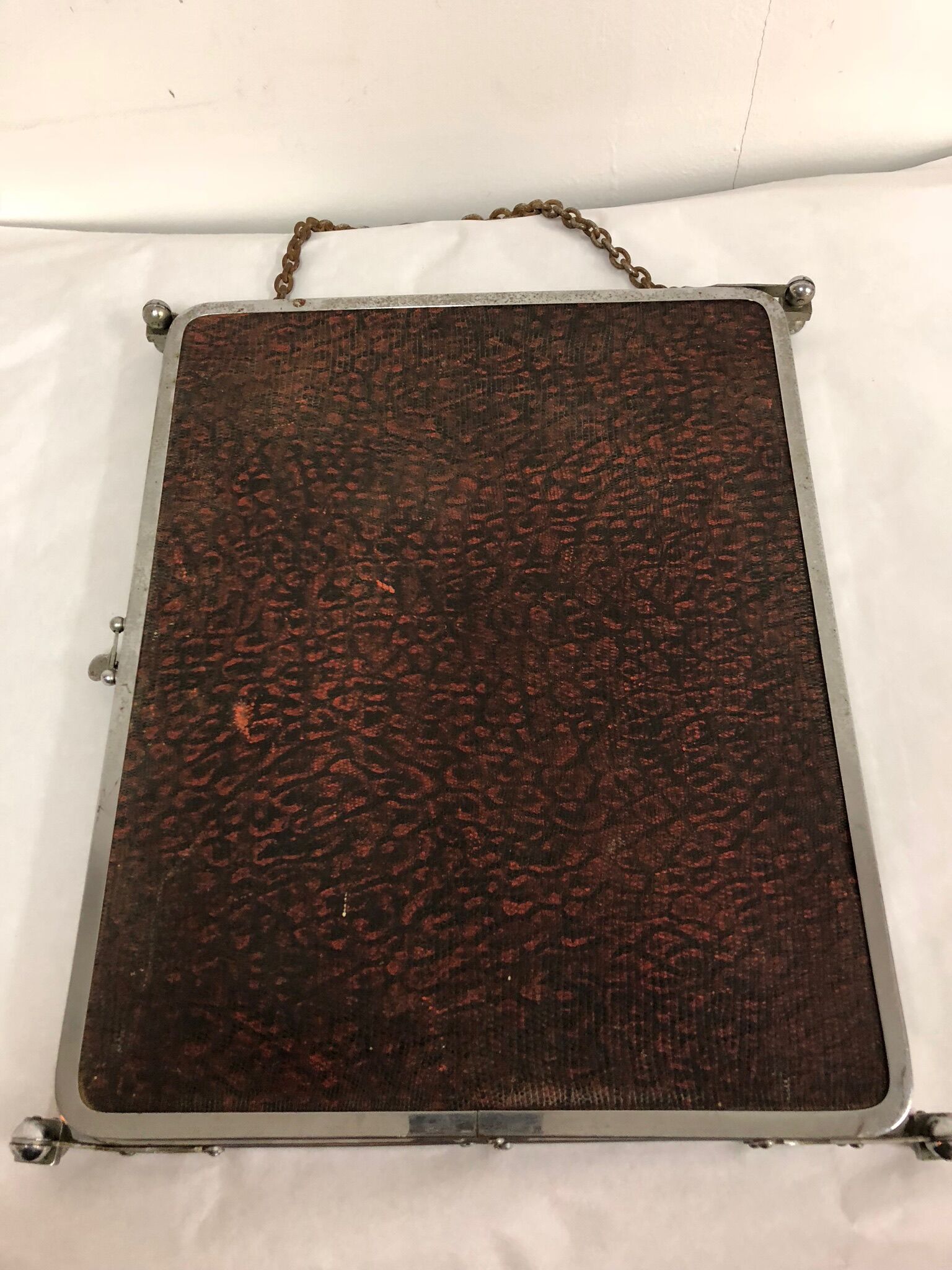 Miroir de barbier vintage 26x31cm