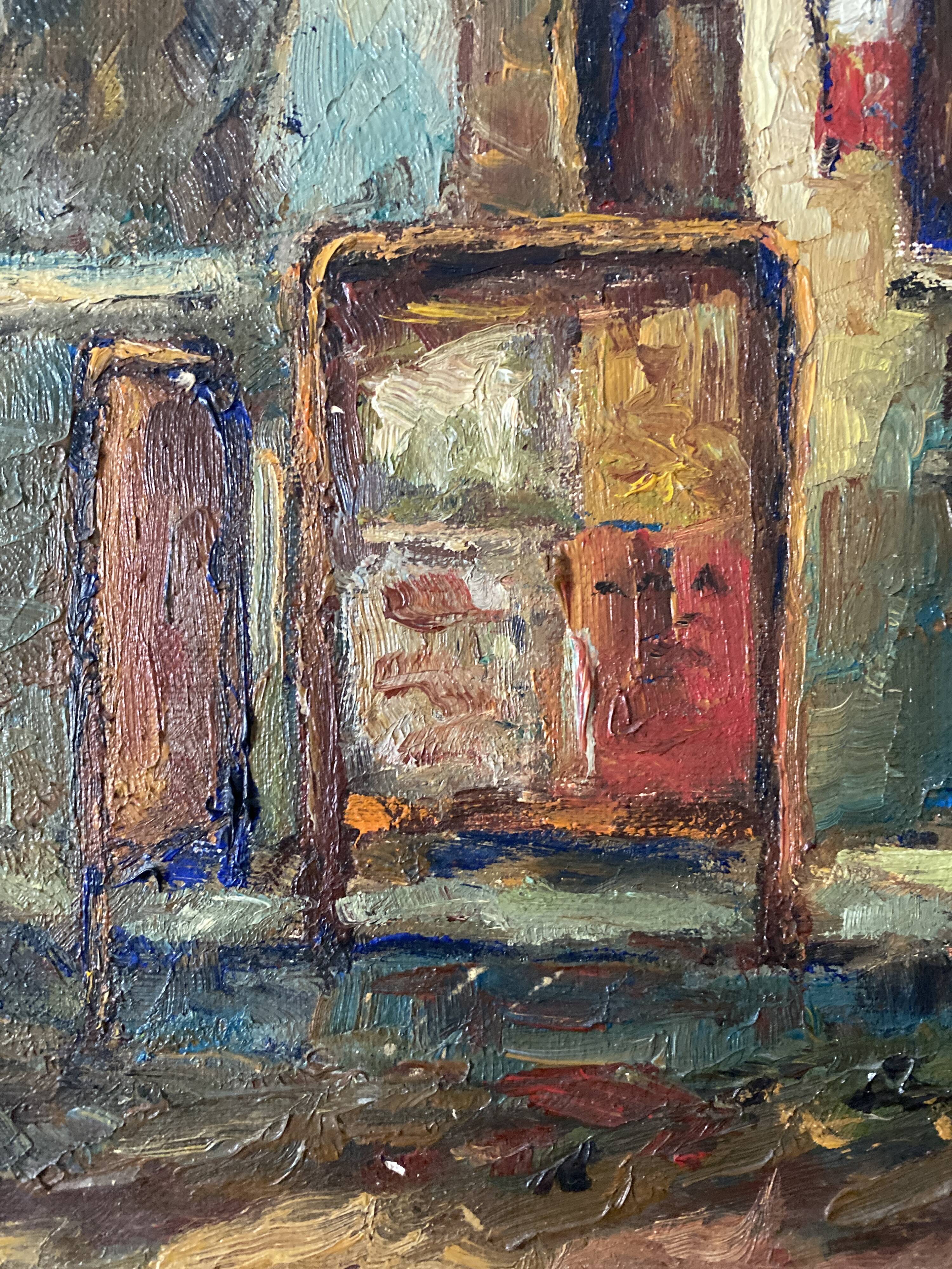 Tableau Victor Ferreri peintre impressionniste