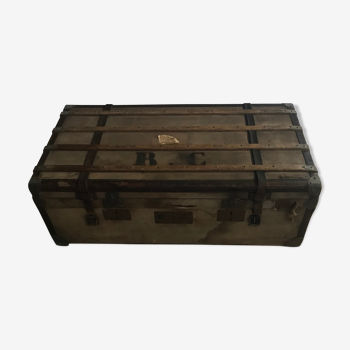 Ancient travel trunk