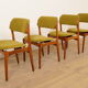 4 chaises de salle à manger | Erik Buch | Modèle 49 | Palissandre | Rembourrées