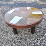 Round coffee table. ceramic