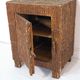 Dutch bedside marquetry Cork-folk art