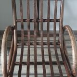 Rattan armchair
