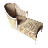 Three armchairs and an ottoman 1925 Art Deco