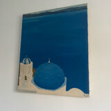 Peinture Grèce Santorin