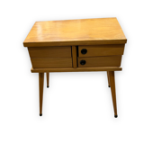 Vintage scandinavian light wood worker