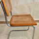 Chaise Cesca B32 de Marcel Breuer estampillée, Italie