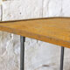 1950s vintage yellow coffee table