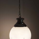 Murano glass globe pendant light Maazzega edition Italian design 70