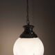 Murano glass globe pendant light Maazzega edition Italian design 70