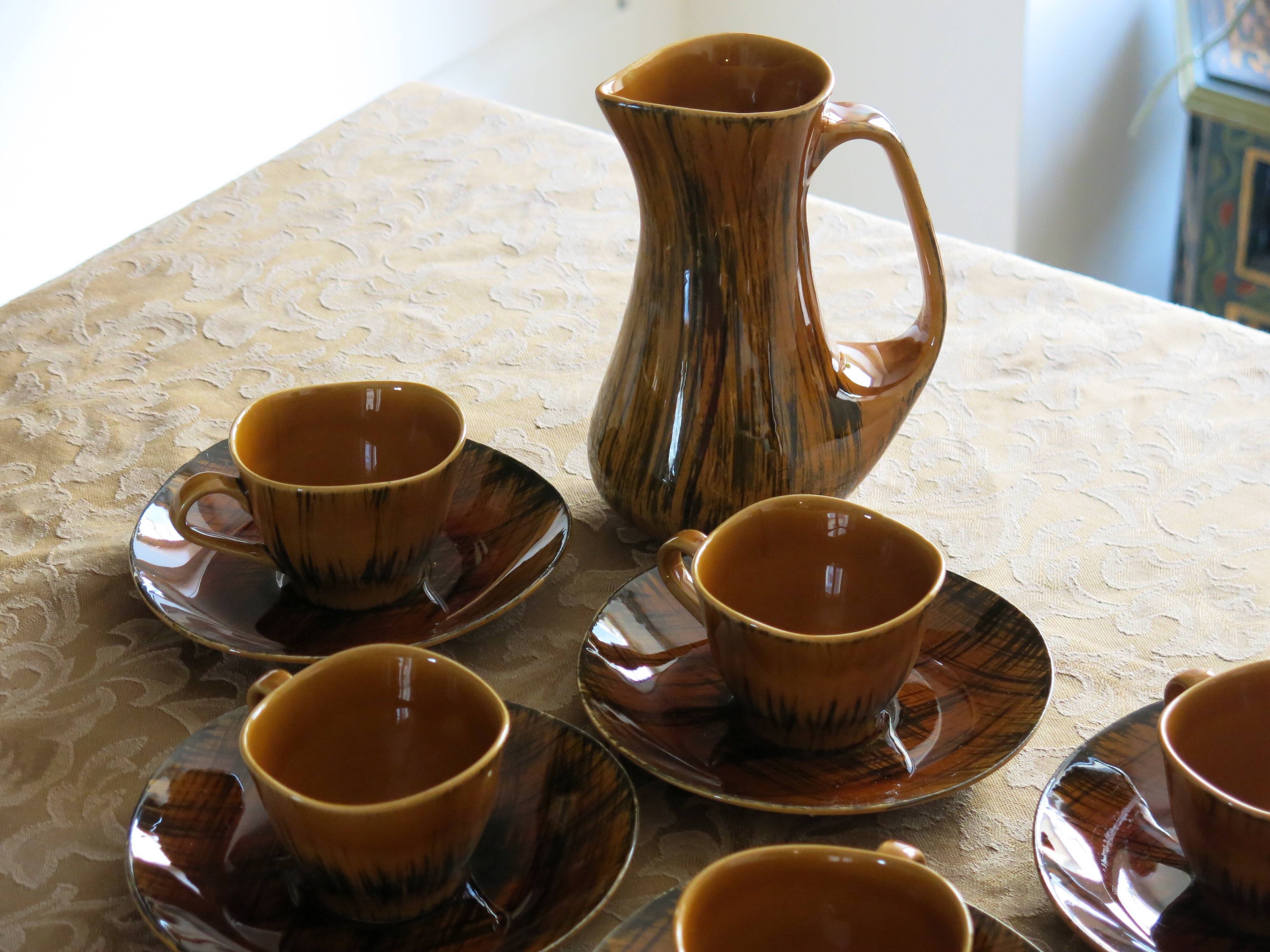 Coffee service from Nyderviller France in good condition