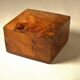 Small cedar burl box