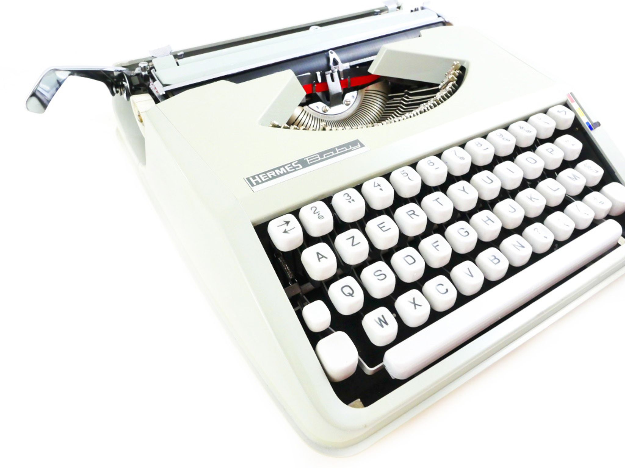 Grey Sage baby hermes typewriter
