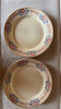 Paire de grandes assiettes  plates anciennes ST Amand